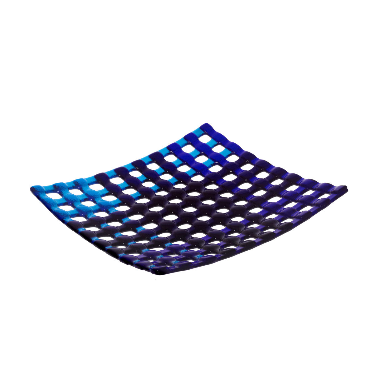Glasschale Netz Fusing 20x20cm