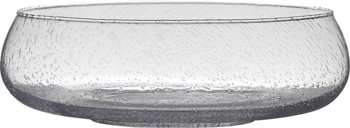 Glasschale Archer mit Bubbles 33cm