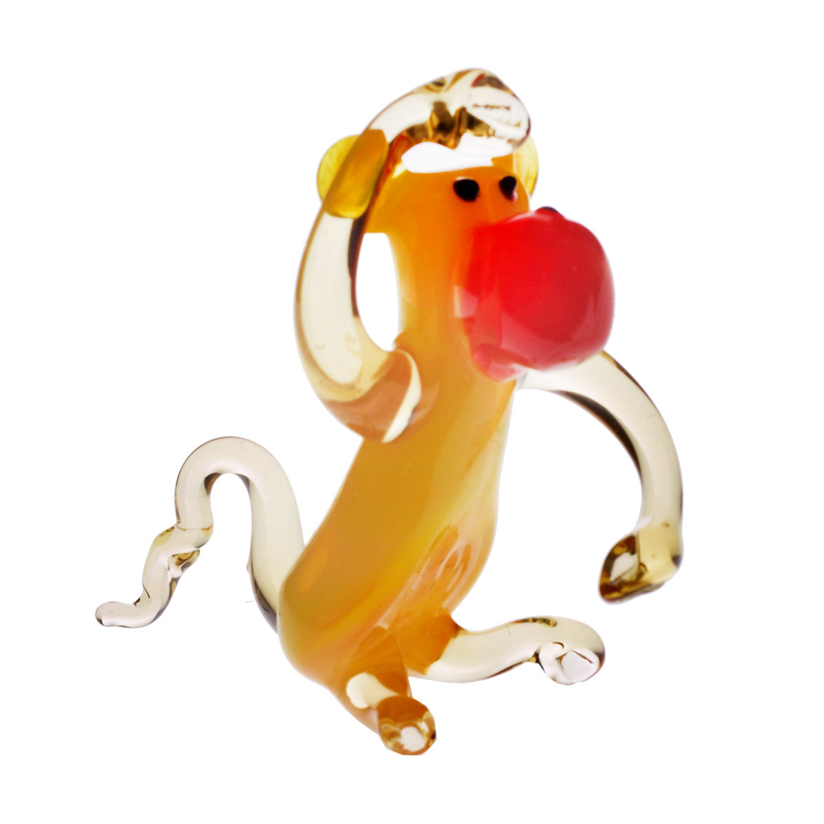 Affe Mini Plus 4-5cm Glas Tiere Figuren Sammeln Vitrine Miniatur Zoo