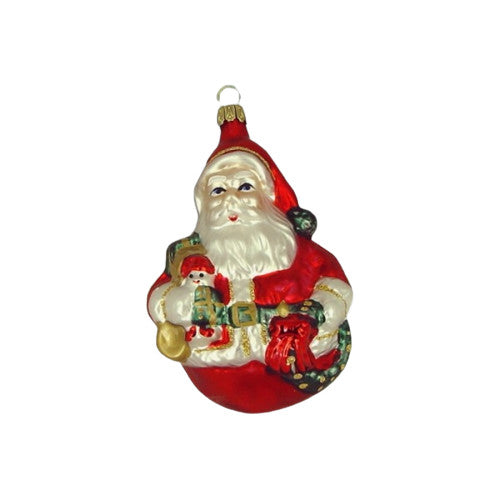 Baumkugel Weihnachtsmann 11cm