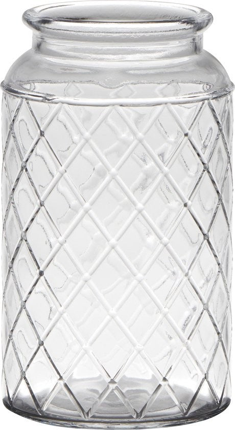 Glasvase Brussel 18 cm klar