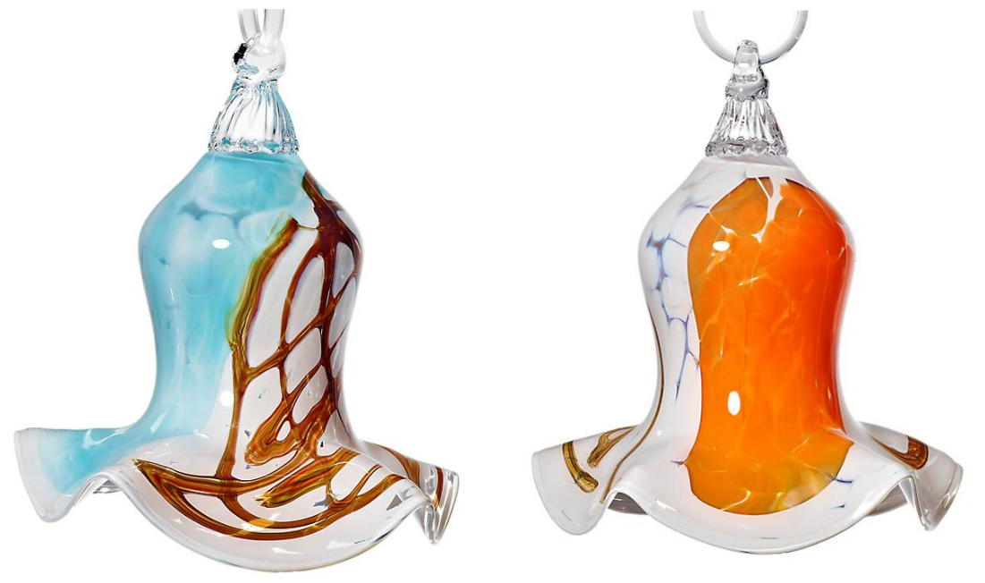 Gartenblume Punto hängend Gartenflair 26cm mit Stab