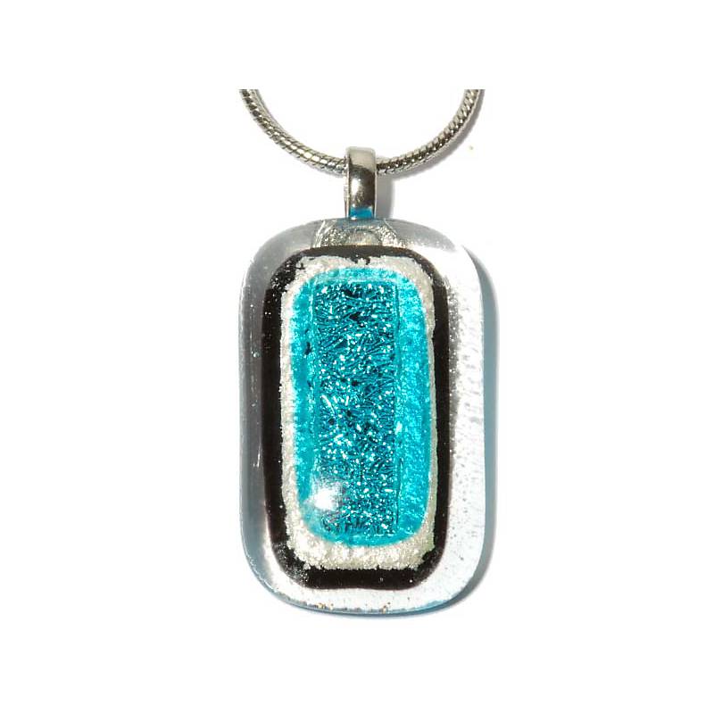 Halskette Cutie Fusing, blau (45cm)