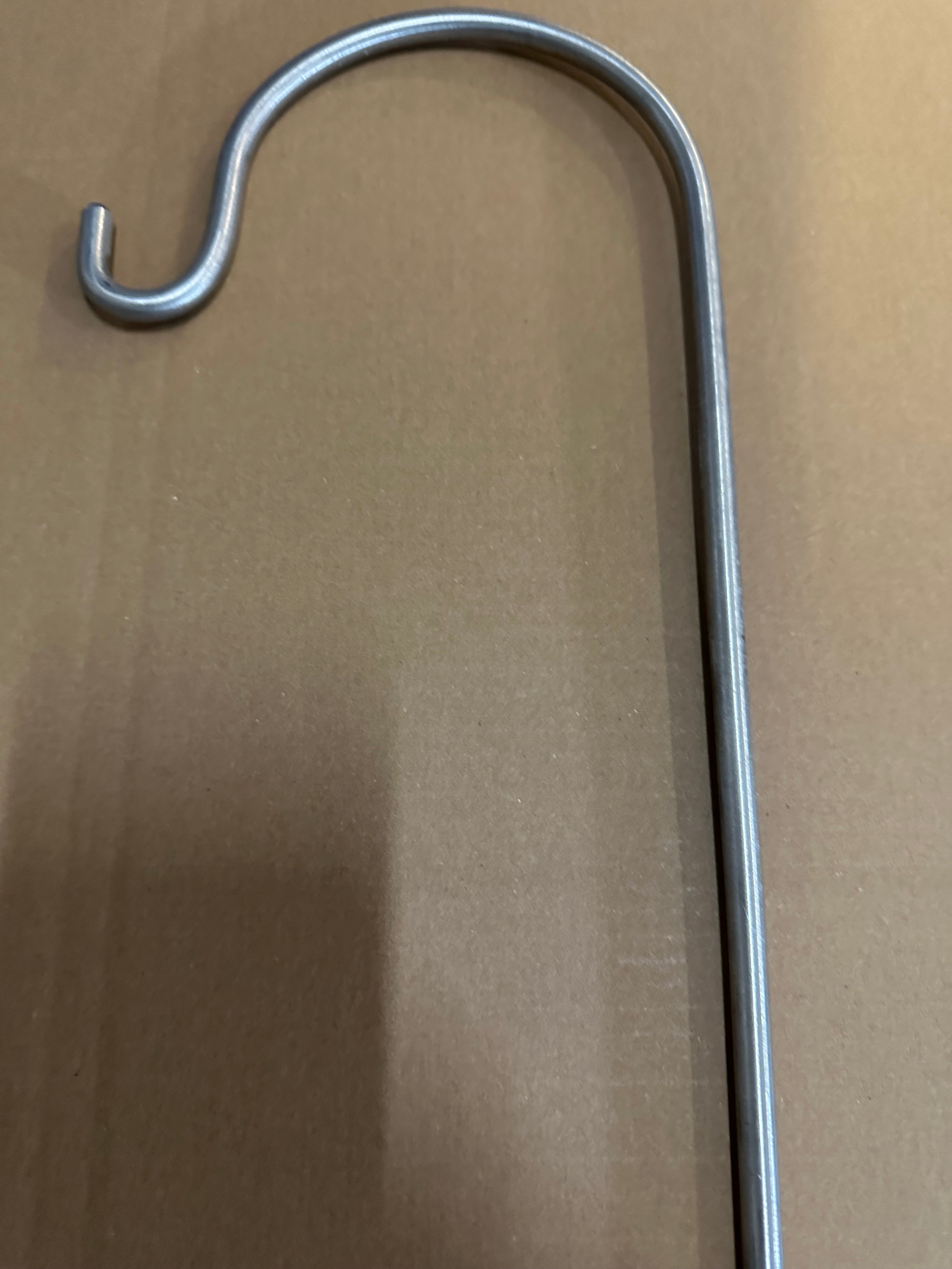 Gebogener Stab Höhe ca. 119 cm