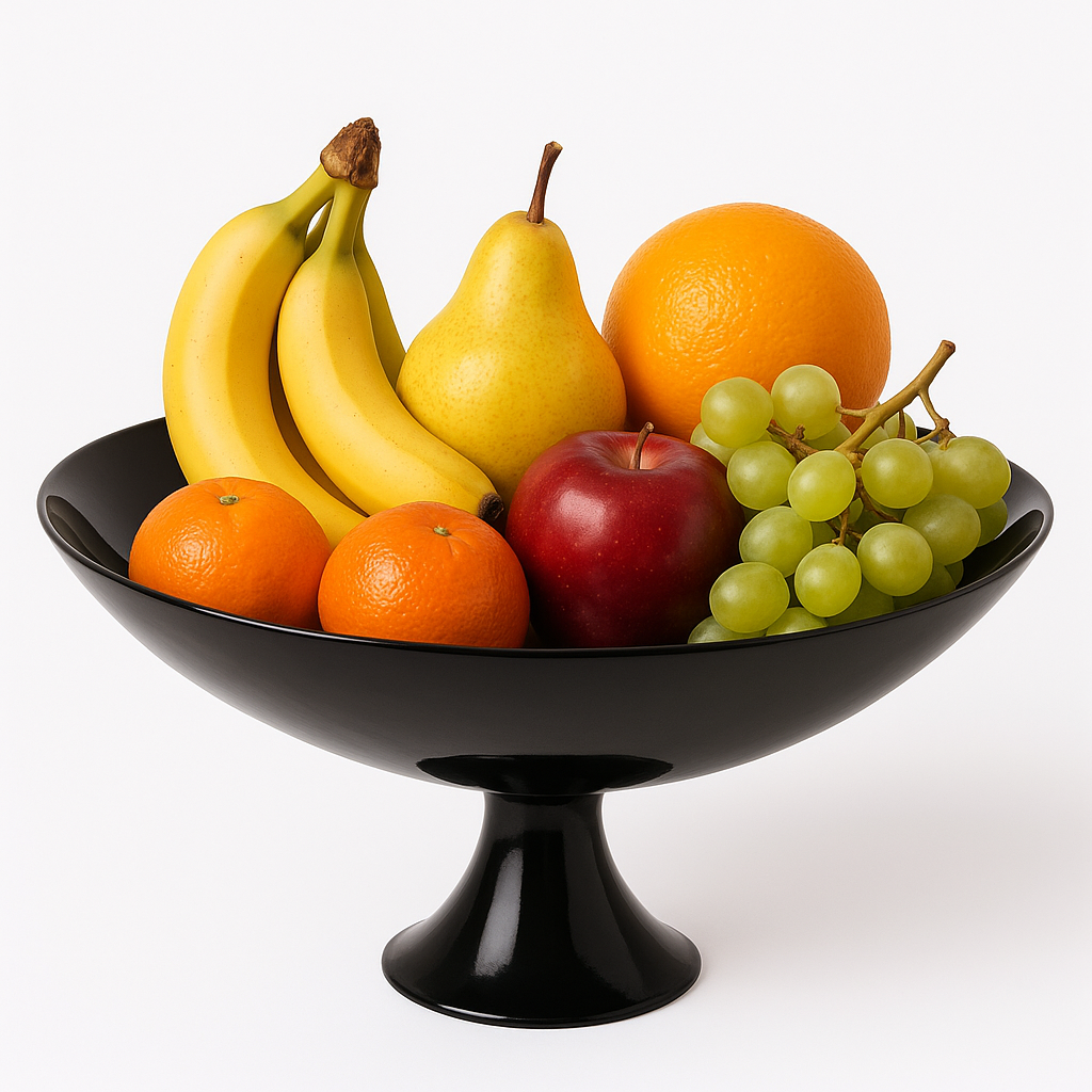 Schale auf Fuß "Night" (32,5cm)