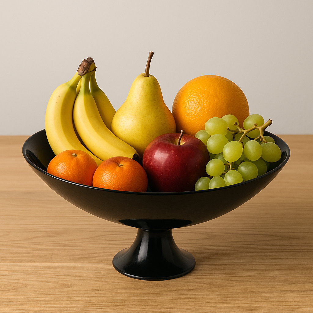 Schale auf Fuß "Night" (32,5cm)