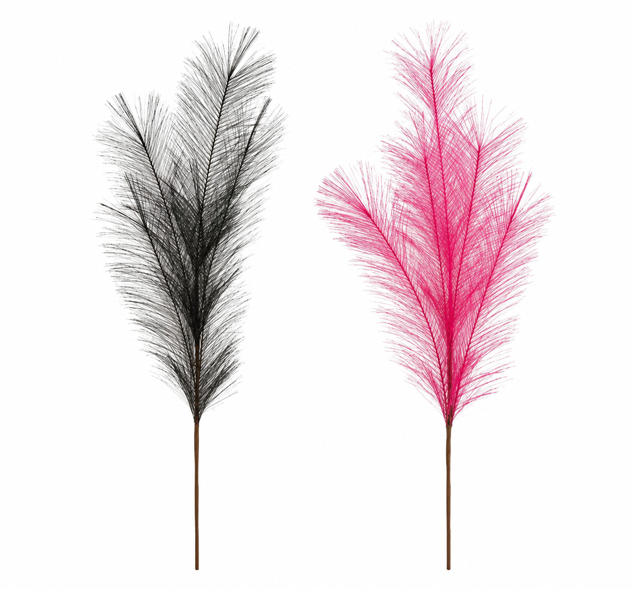 Kunstblume Deko-Zweig Pampas Länge 85cm