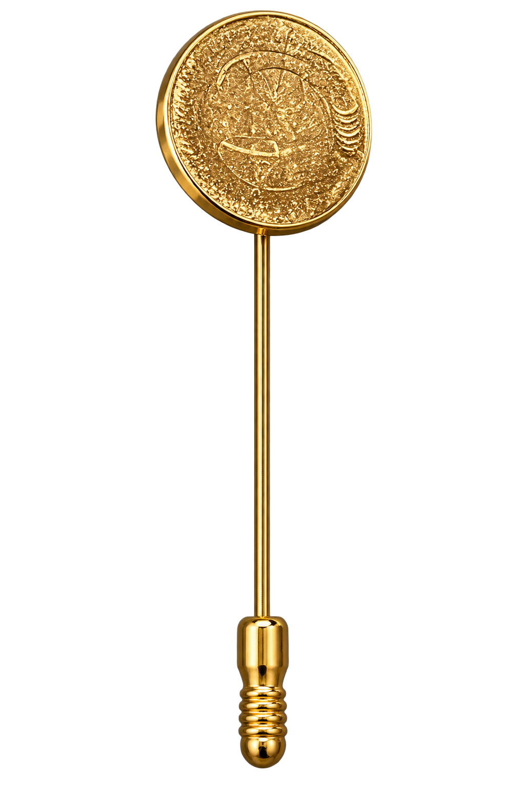 Anstecknadel, Rund