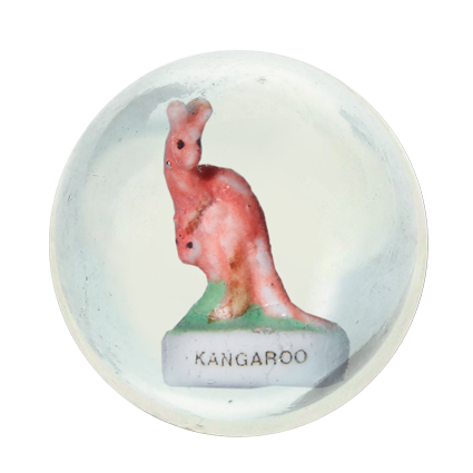 Murmeln mit Tierfiguren (30mm)