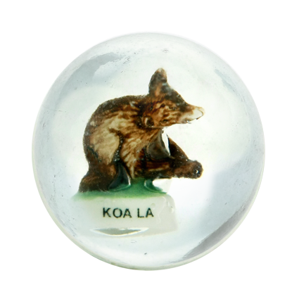 Murmeln mit Tierfiguren (30mm)