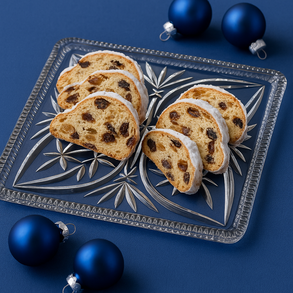 Gebäckplatte aus Bleikristall 20x20cm