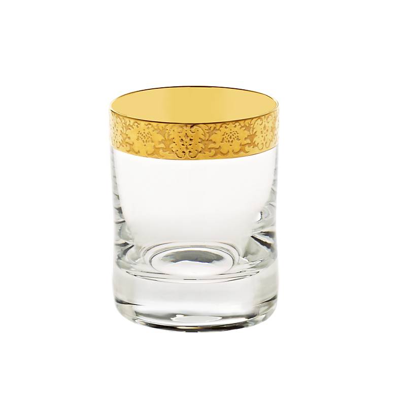 Likörglas mit Goldrand "Gold Age" (50ml)