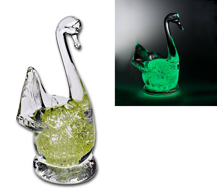 Nachtlicht Schwan Glow (10-11cm)