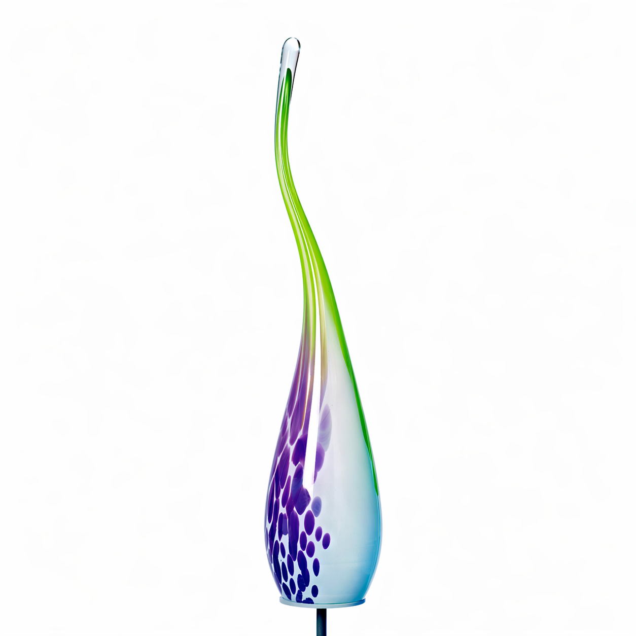 Glasflamme Gartendeko 50 cm inkl. Stab