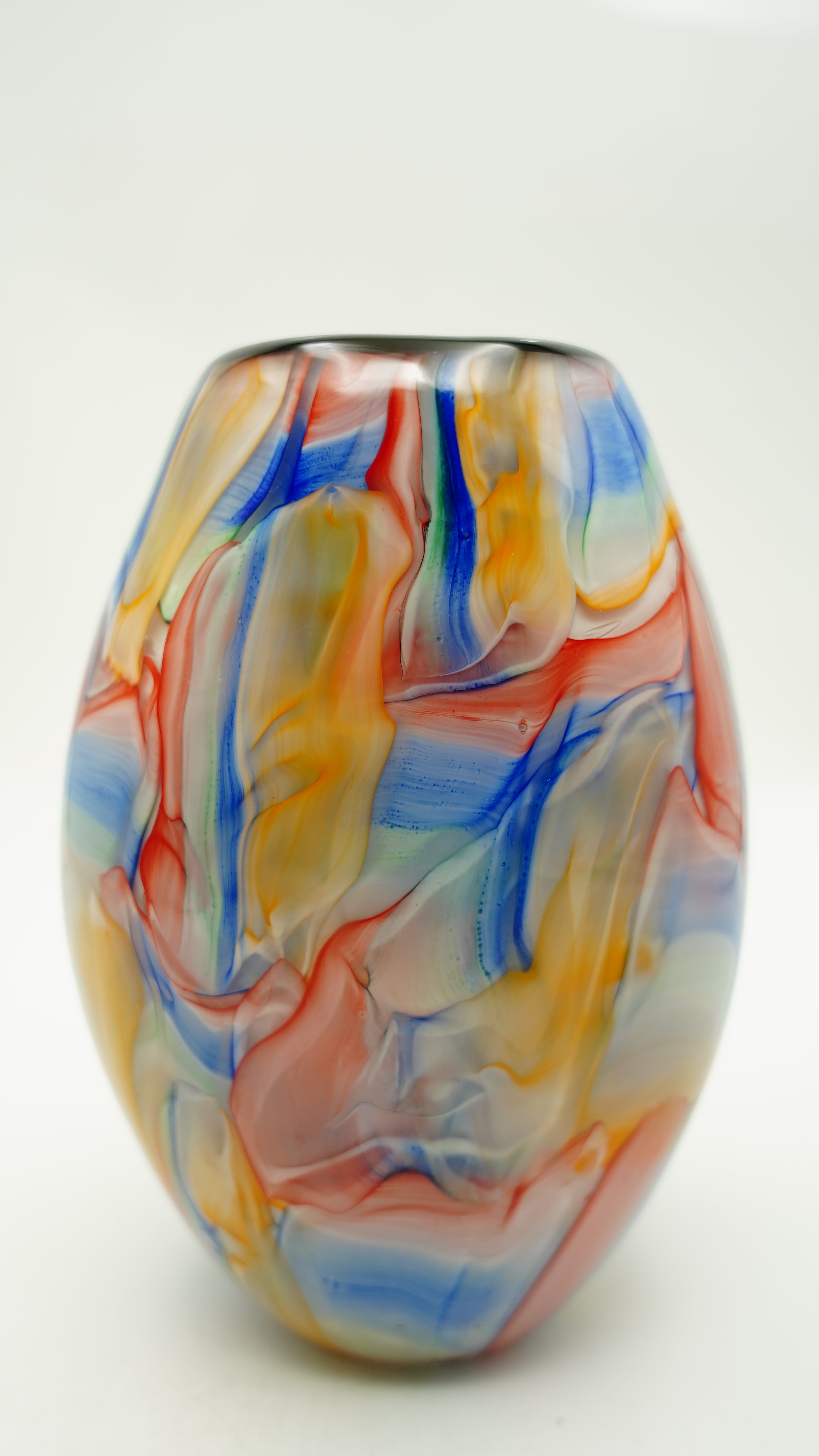 Vase Murano-Stil Dana Höhe ca. 27,5cm Handarbeit