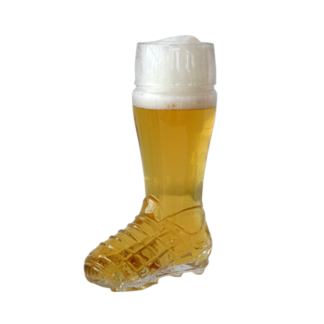 Bierglas Fußballschuh 0,3 Liter 4er Set