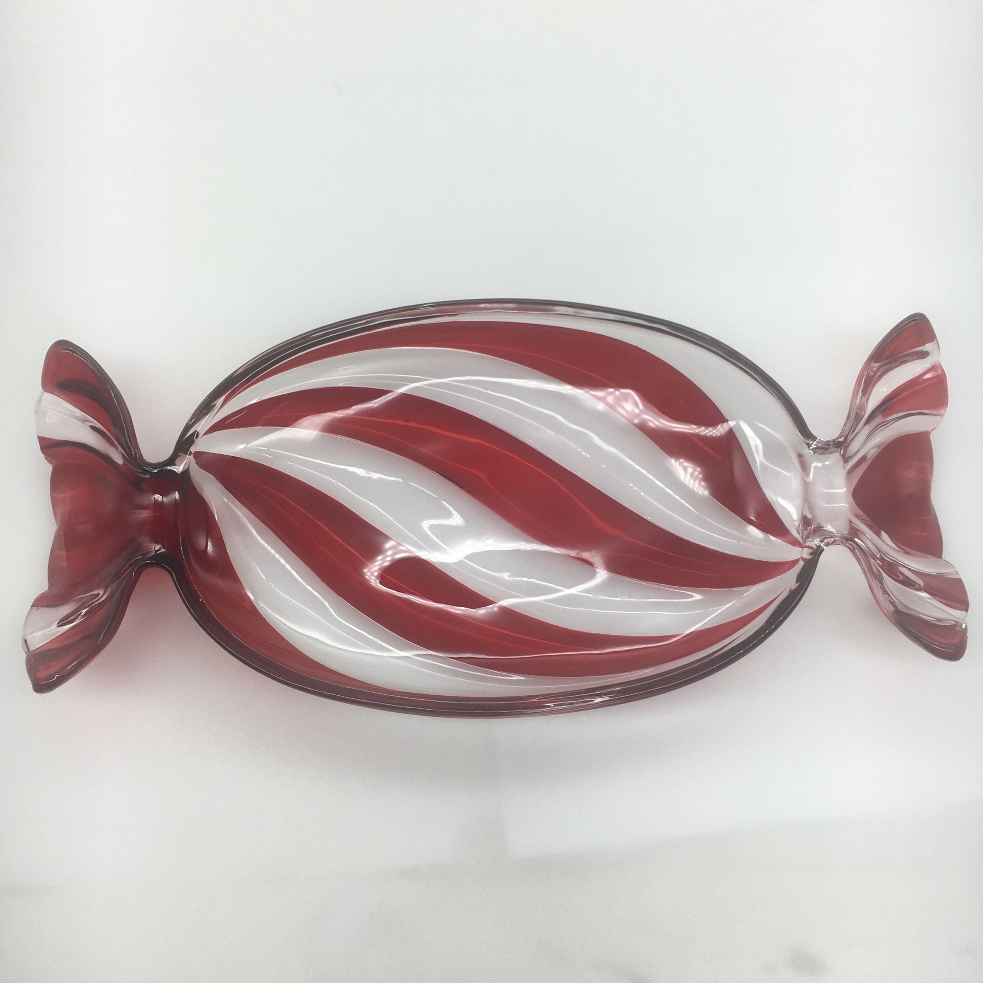 Glasschale Fusing Bonbon Länge ca. 34cm