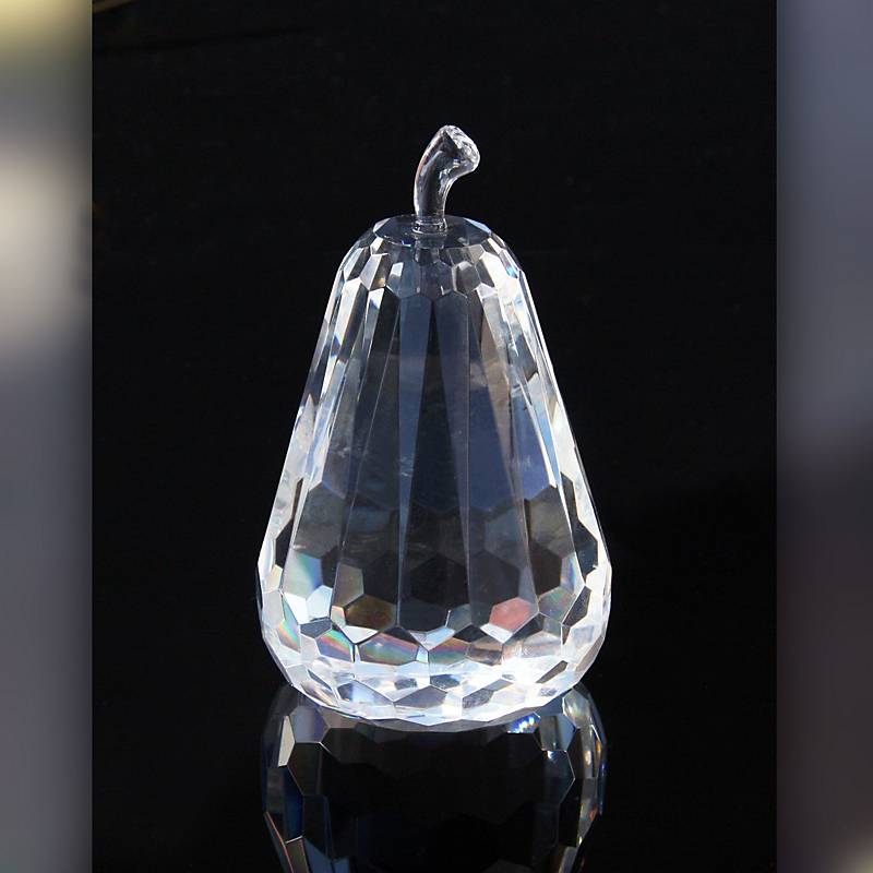 Kristallfigur Birne 12cm