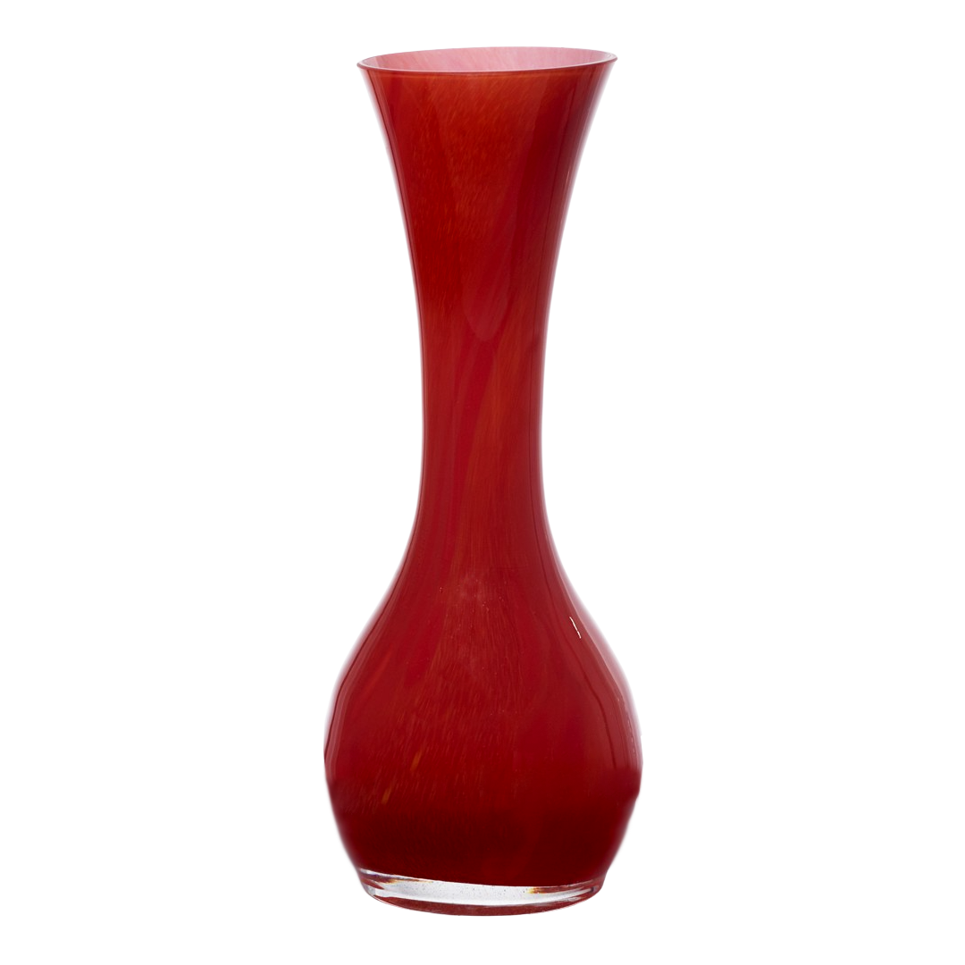 Vase Blumenvase ca. 31cm Rot