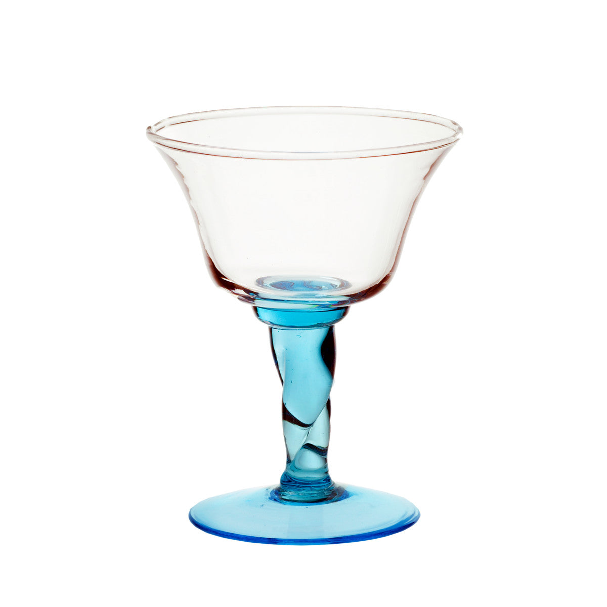 Eiscremeglas Bella blau 300ml Eisbecher Dessertglas Kelch Cocktailglas