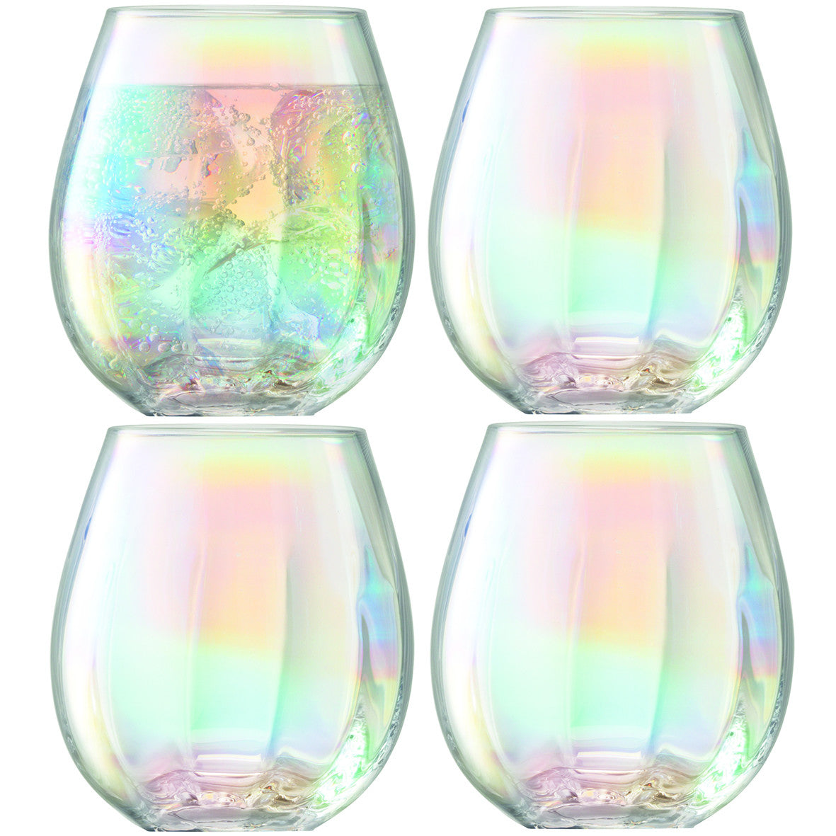 Trinkglas Pearl 425 ml 4er-Set