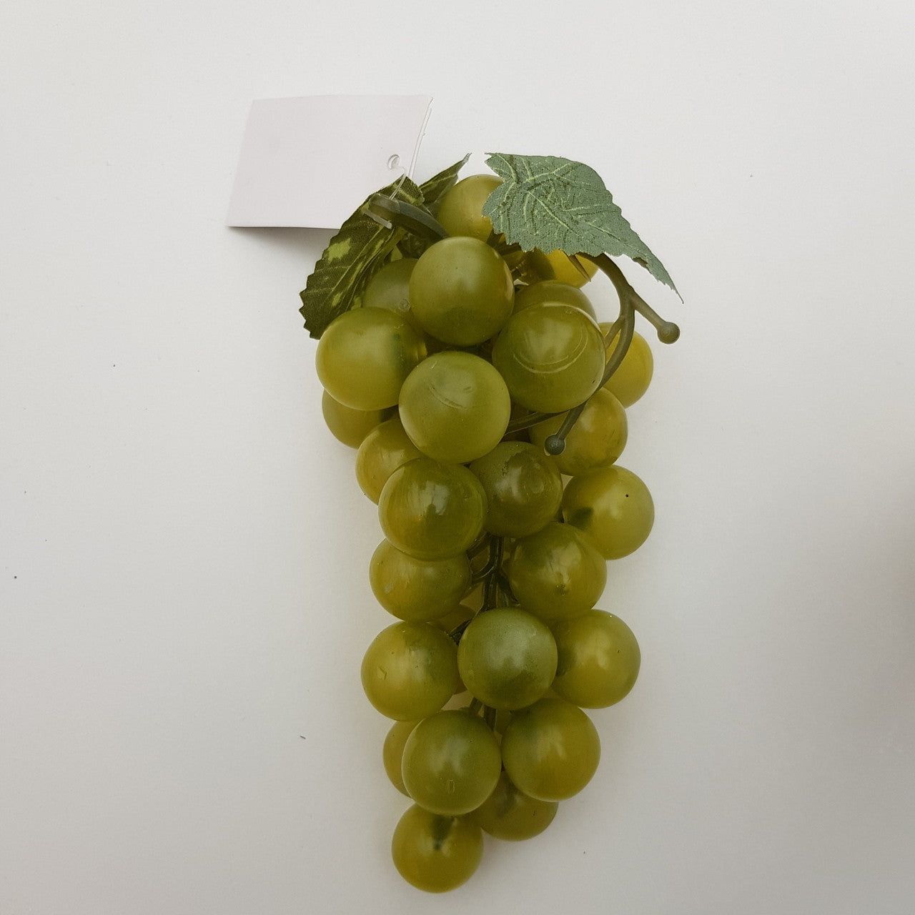 Deko Weintrauben mit Blättern weiß, rot