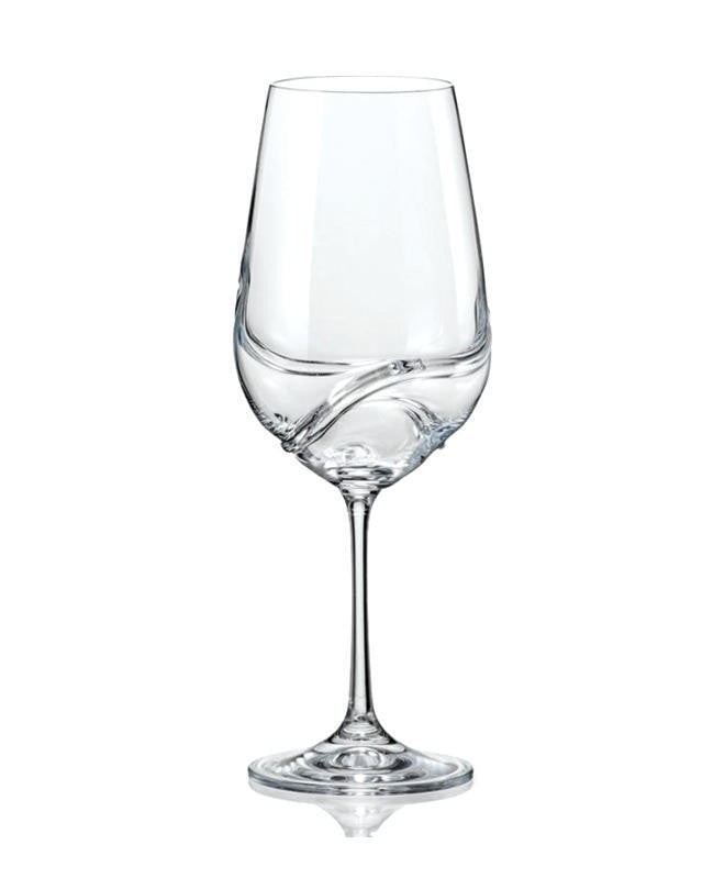 Rotweinglas Weinkelch Turbulence 550ml klar Kristallglas dekantieren