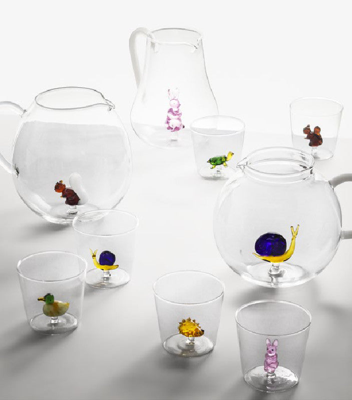 Trinkglas Saftglas Becherglas Wasserglas Animal Farm 320ml klar