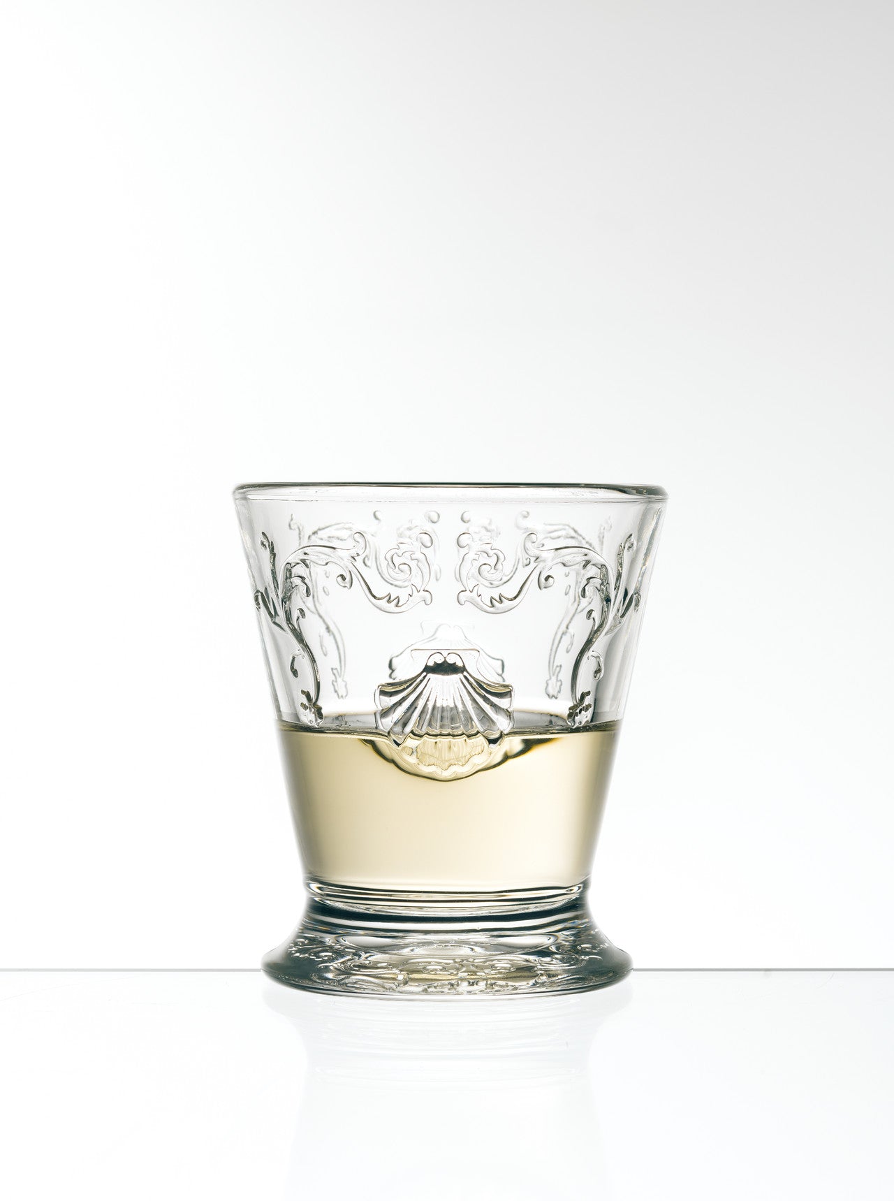 Trinkglas Versailles 250ml Trinkbecher Saft Wasser transparent Vintage
