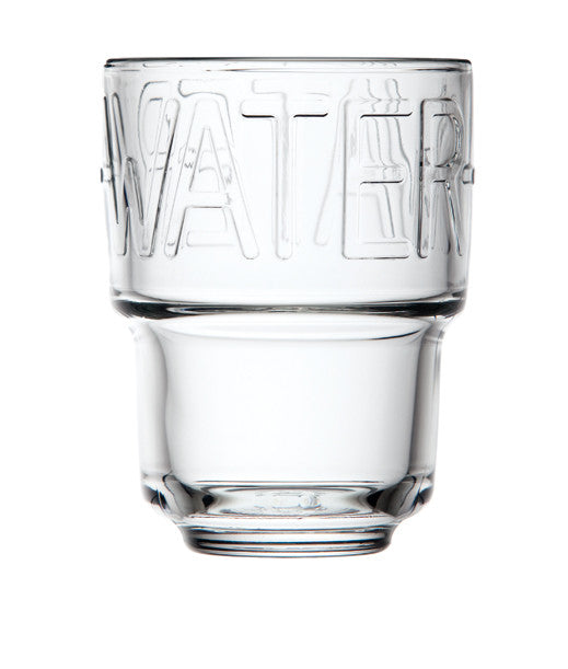 Wasserkaraffe Boston 600ml Krug mit Trinkglas Geschenkset transparent Modern