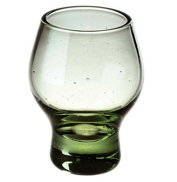 Schnapsglas Thüringer Waldglas grün 20ml Likörglas Wodka Becher Stamper Handmade
