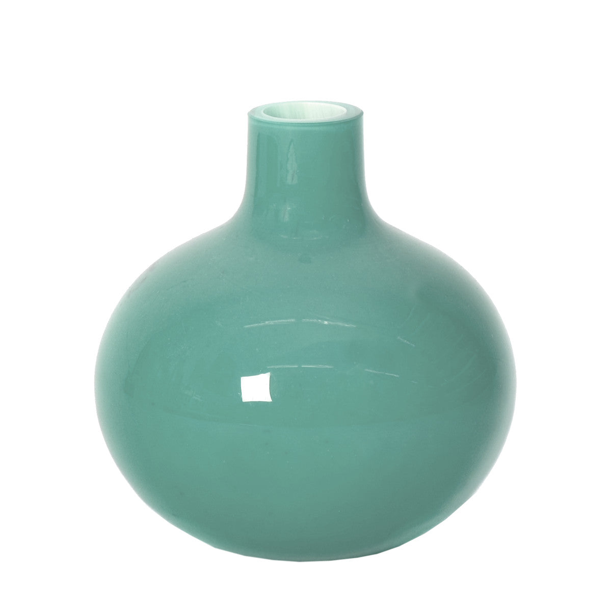 Vase bauchig/rund Höhe ca. 13cm
