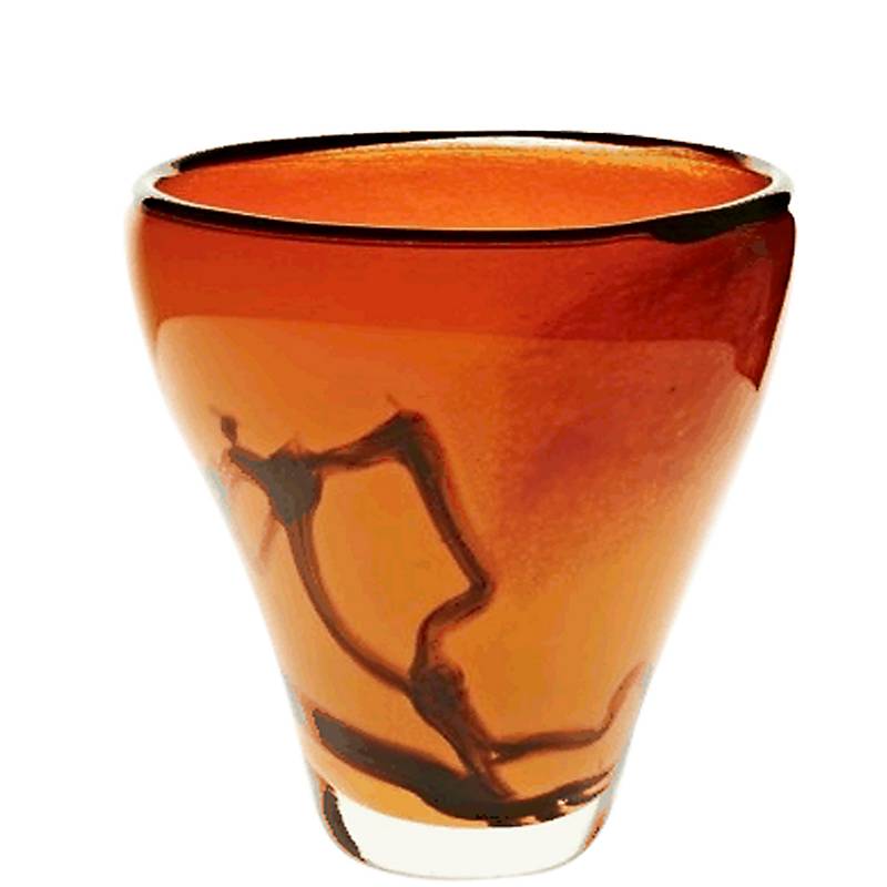Vase mit Dekor "Stiller" (16cm)