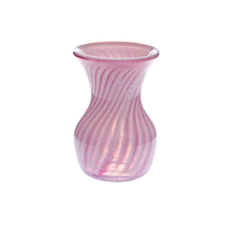 Vase bauchig gestreift "Pavel" (20cm)