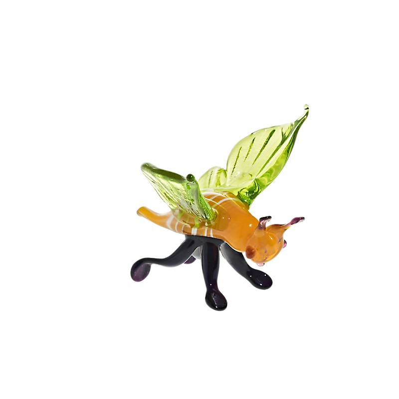Schmetterling Midi 6-8cm Glas Tiere Insekt Figuren Sammeln Vitrine Miniatur
