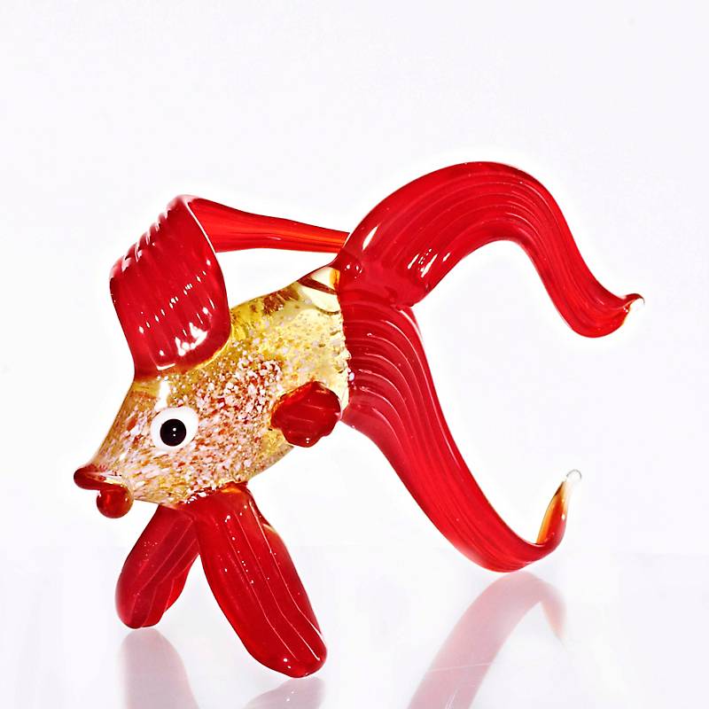 Fisch Midi 6-8cm Glas Tiere Figuren Sammeln Vitrine Miniatur Aquarium