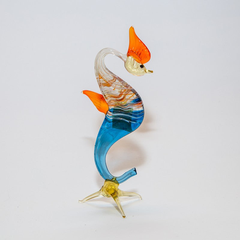 Seepferdchen Medium 6-15cm Glas Figuren Sammeln Vitrine Miniatur Zoo Meerestier