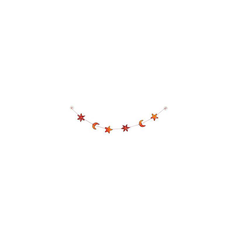 Sonne,Mond und Sterne Saugnapfkette (60cm)