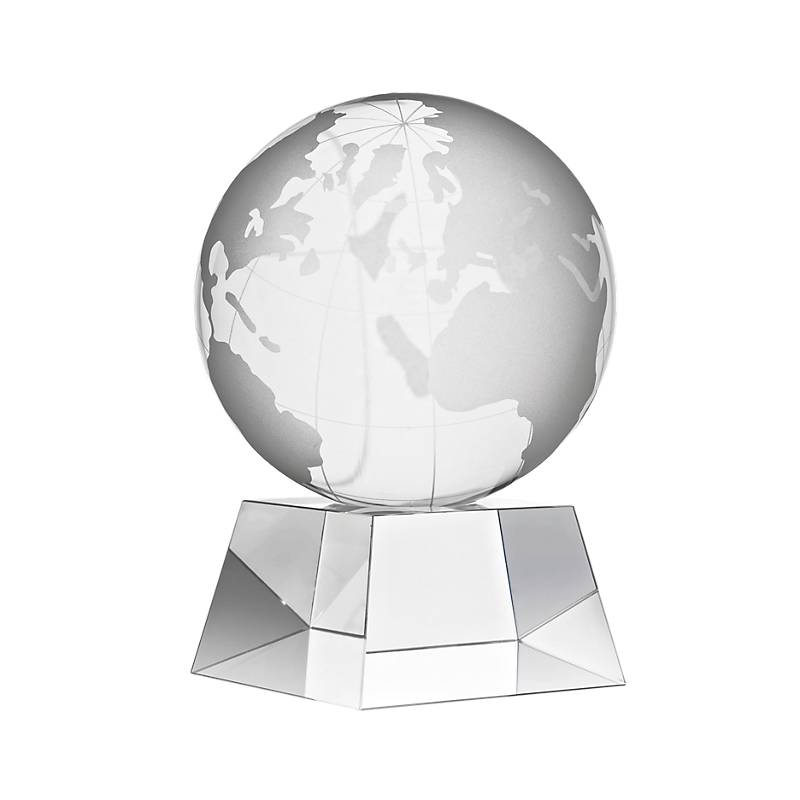 Glasblock Globus Tarra Pokal 14cm