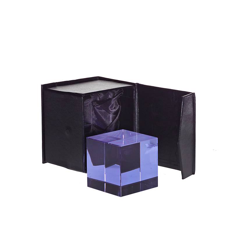 Glasblock Cube Broca Pokal 6cm