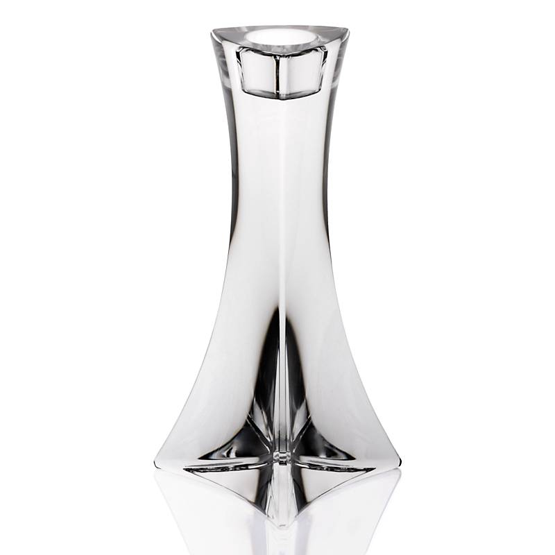 Kerzenhalter Triton 15,5cm, Transparent, aus Bleikristall