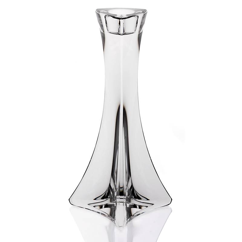 Kerzenhalter Triton 19cm, Transparent, aus Bleikristall