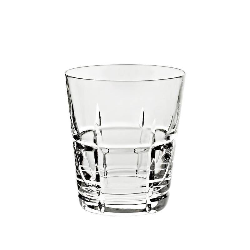 Whiskybecher Square 250ml, Transparent, aus Bleikristall