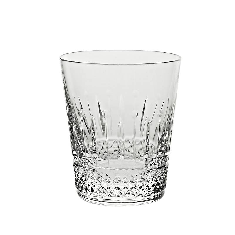 Whiskybecher Rhombus 300ml, Transparent, aus Bleikristall