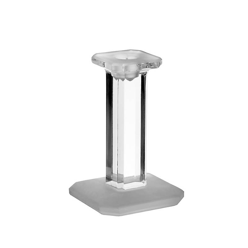 Kerzenhalter Stuart 15,5cm, transparent, Kristallglas