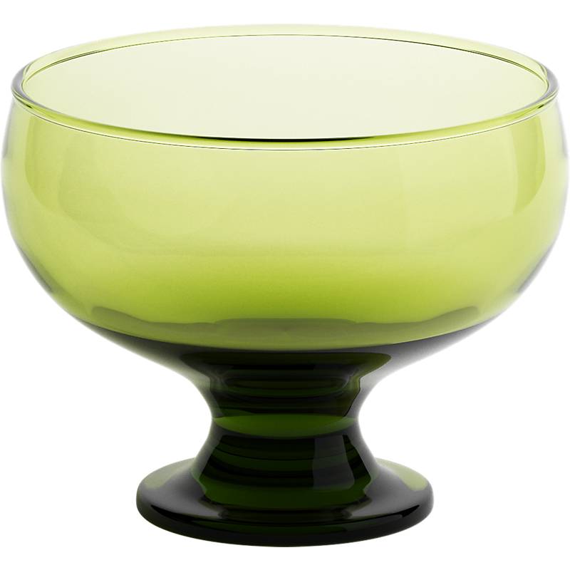 Eiscremeglas Eisbecher Desserschale grün Puro Colori 320ml Gelato