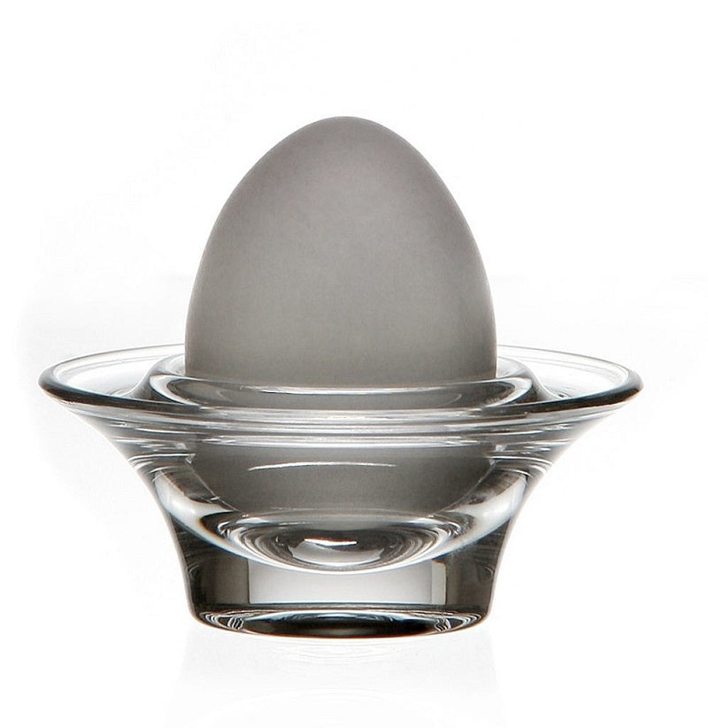 Eierbecher Loft Eierhalter rund Bleikristallglas Frühstück Geschirr Küche 8cm