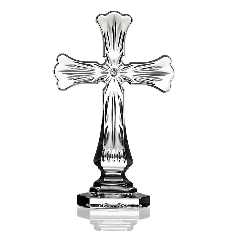 Glaskreuz Radiant mit Strassstein Religious 22cm