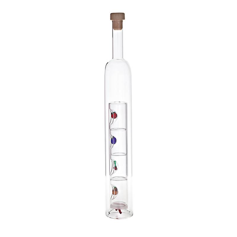 Geschenkflasche Früchte Flasche mit Gläsern 375ml