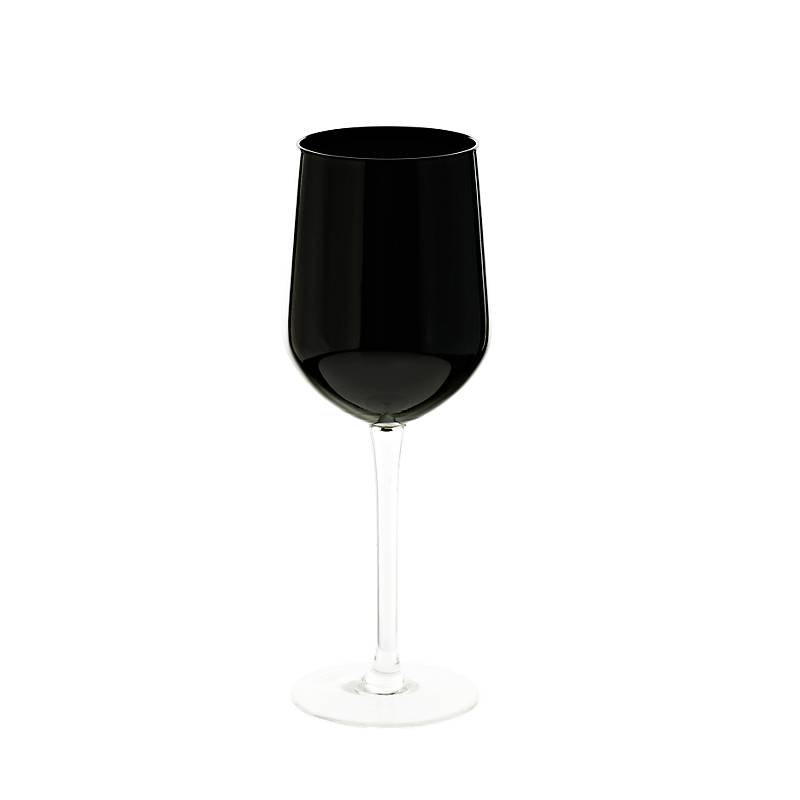 Rotweinglas "Schwarz/ Weiß" (360ml)